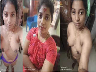 Hot Tamil Girl Showing Boobs