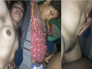 Tamil Beautiful Wife Sleepy Mode Fucking